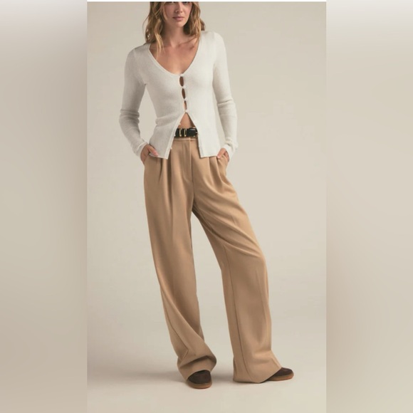 Favorite Daughter Pants - Favorite Daughter Beige Pant NWT